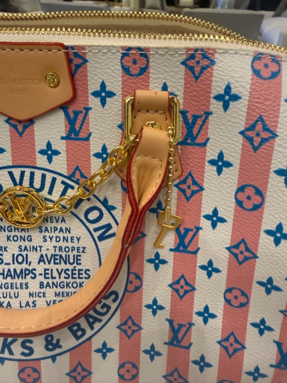 FULL SET !! Fashionable Monogram Bag Beautiful bright colors - Picture 9 of 10